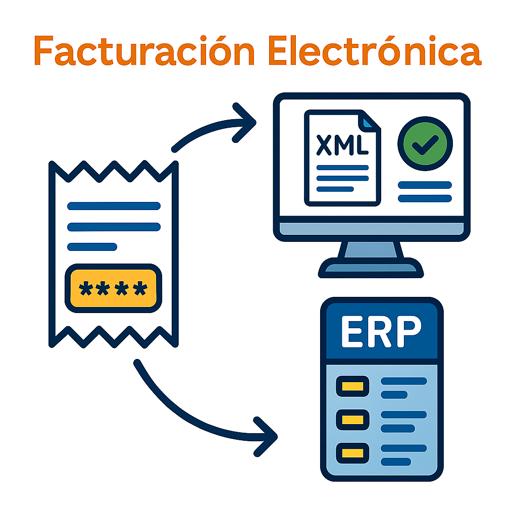 Facturación electrónica con conexión ERP