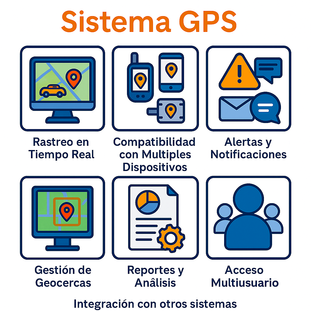 Funciones clave del Sistema GPS